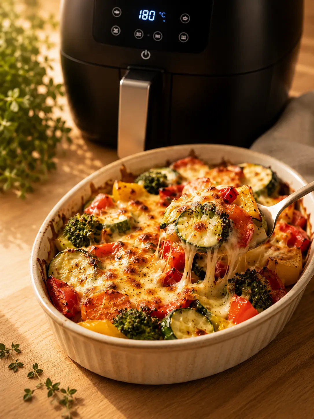 Verduras gratinadas